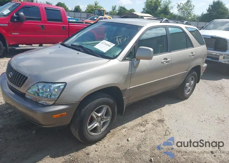 2000 Lexus Rx 300 from USA, damaged, VIN JT6GF10U2Y0073542